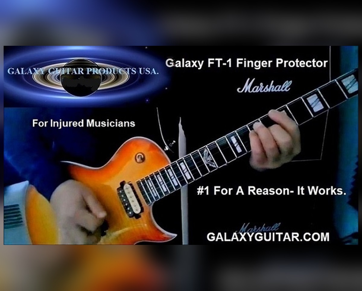Galaxy Guitar Finger Protectors
