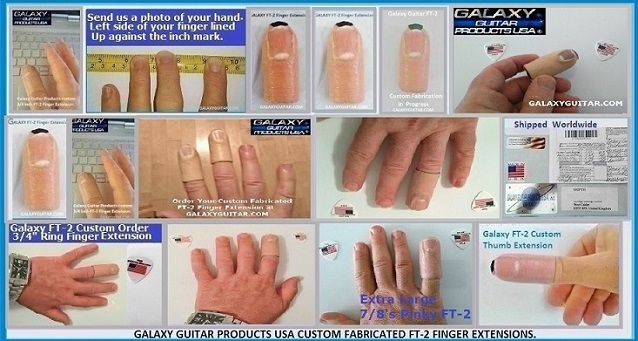FT-2 Guitar Finger Extensions