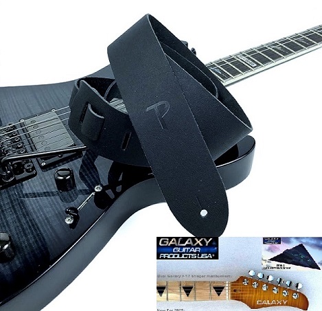 Deluxe Leather Guitar Strap  - add at checkout